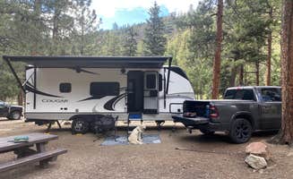 Tammy C.'s photo of camping with pets at Fawn Lakes Campground near Costilla, NM