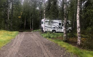 Steven L.'s photo of rv camping at Adventure Lodge at Caswell Lake near Talkeetna, AK
