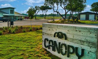 Camping near Son’s Island - Temporarily Closed: Canopy Luxury RV Resort, New Braunfels, Texas