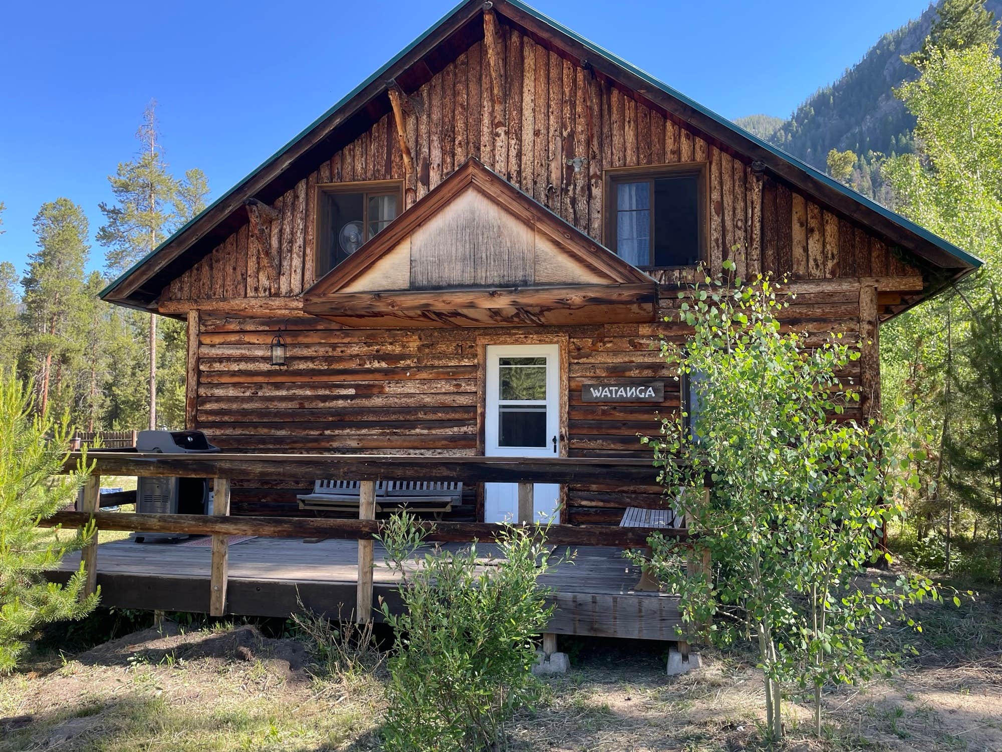 The Dyrt's photo of a cabin at Arapaho Valley Ranch near Drake, CO