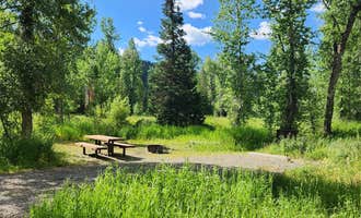Camping near Snake River — Yellowstone National Park: Pacific Creek (FR 30090) Designated Dispersed Campsite, Moran, Wyoming