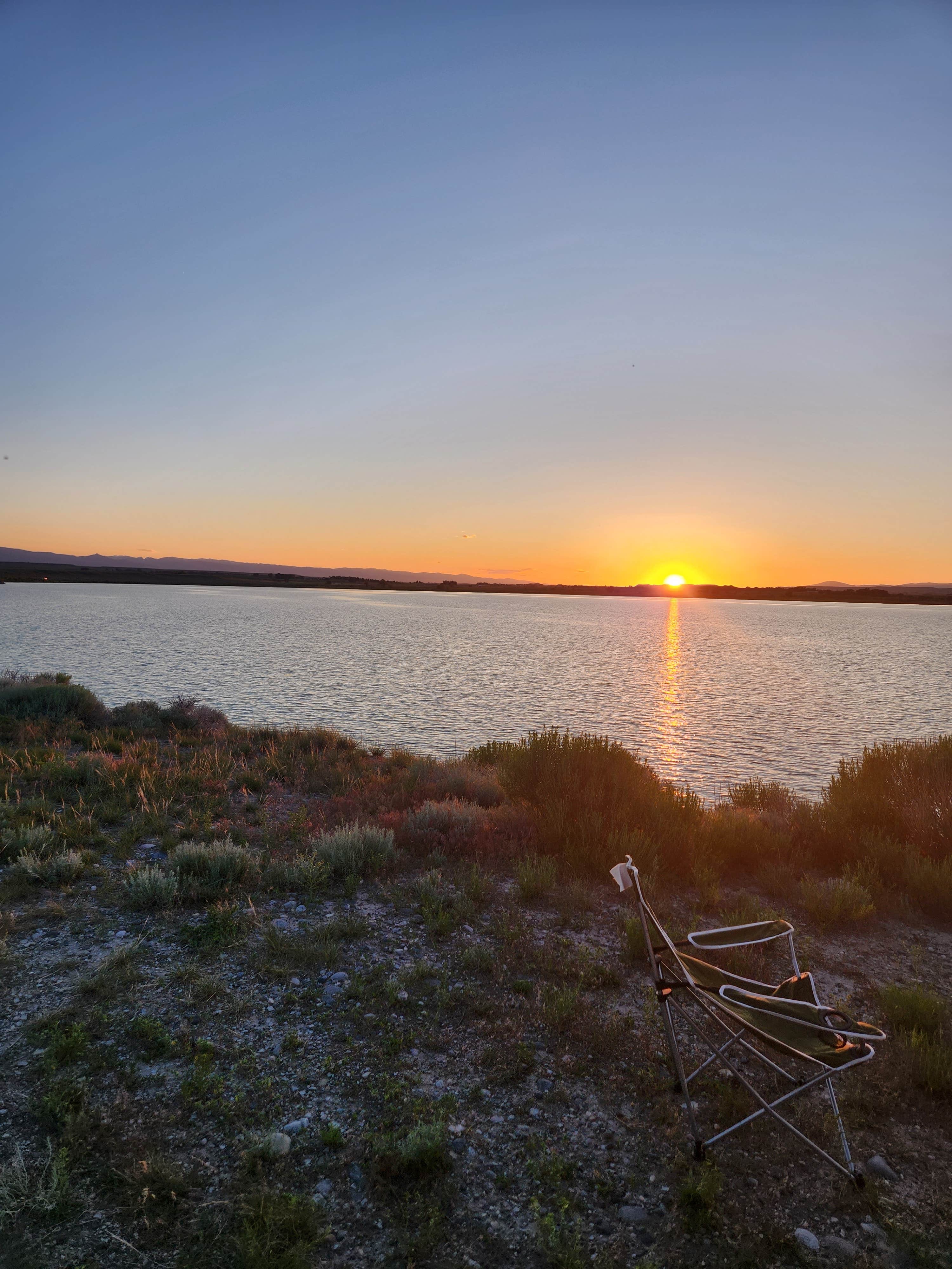 Camper-submitted photo at Ocean Lake near Riverton, WY