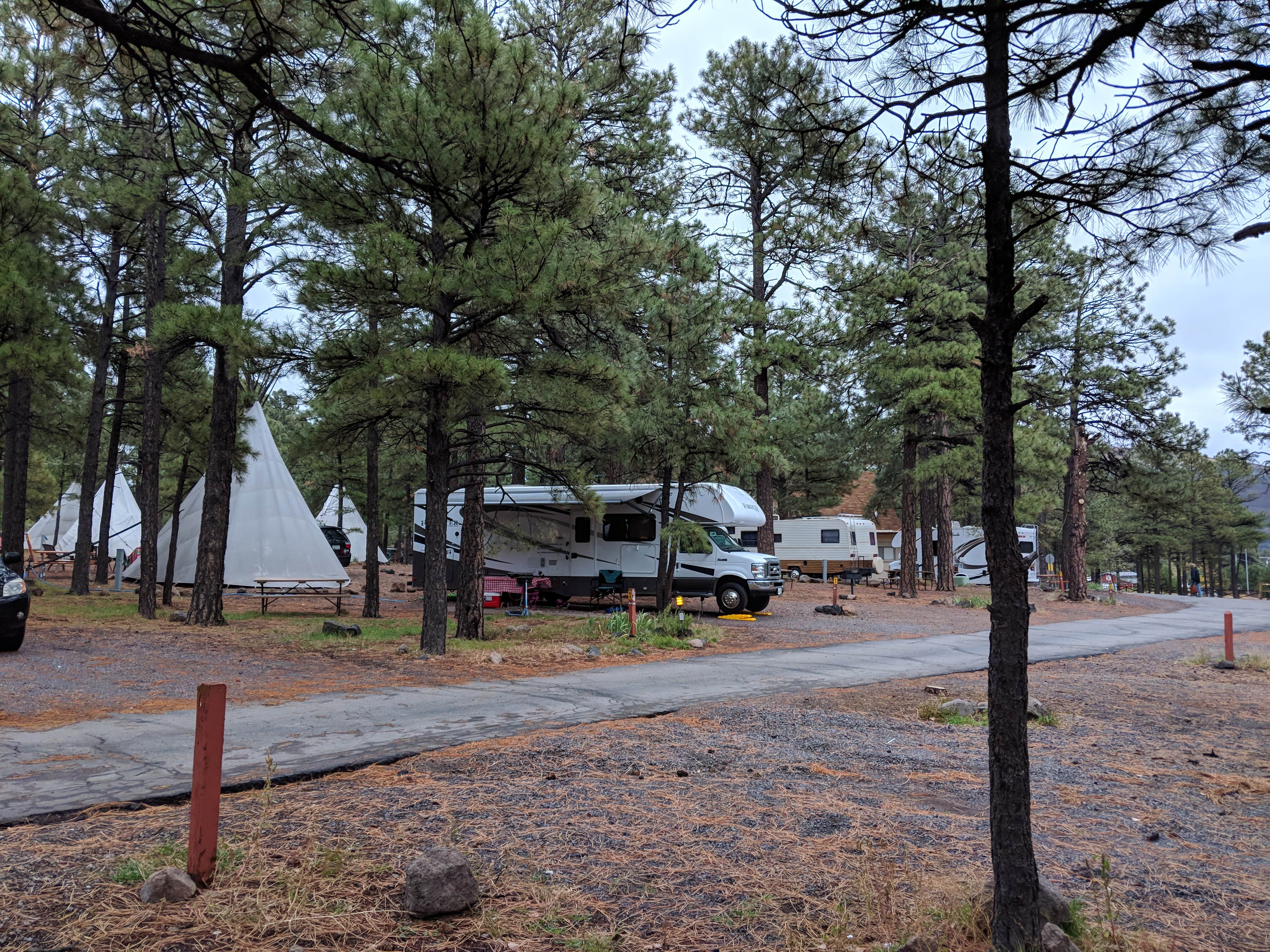 Ashley C.'s photo of rv camping at Flagstaff KOA near Cameron, AZ