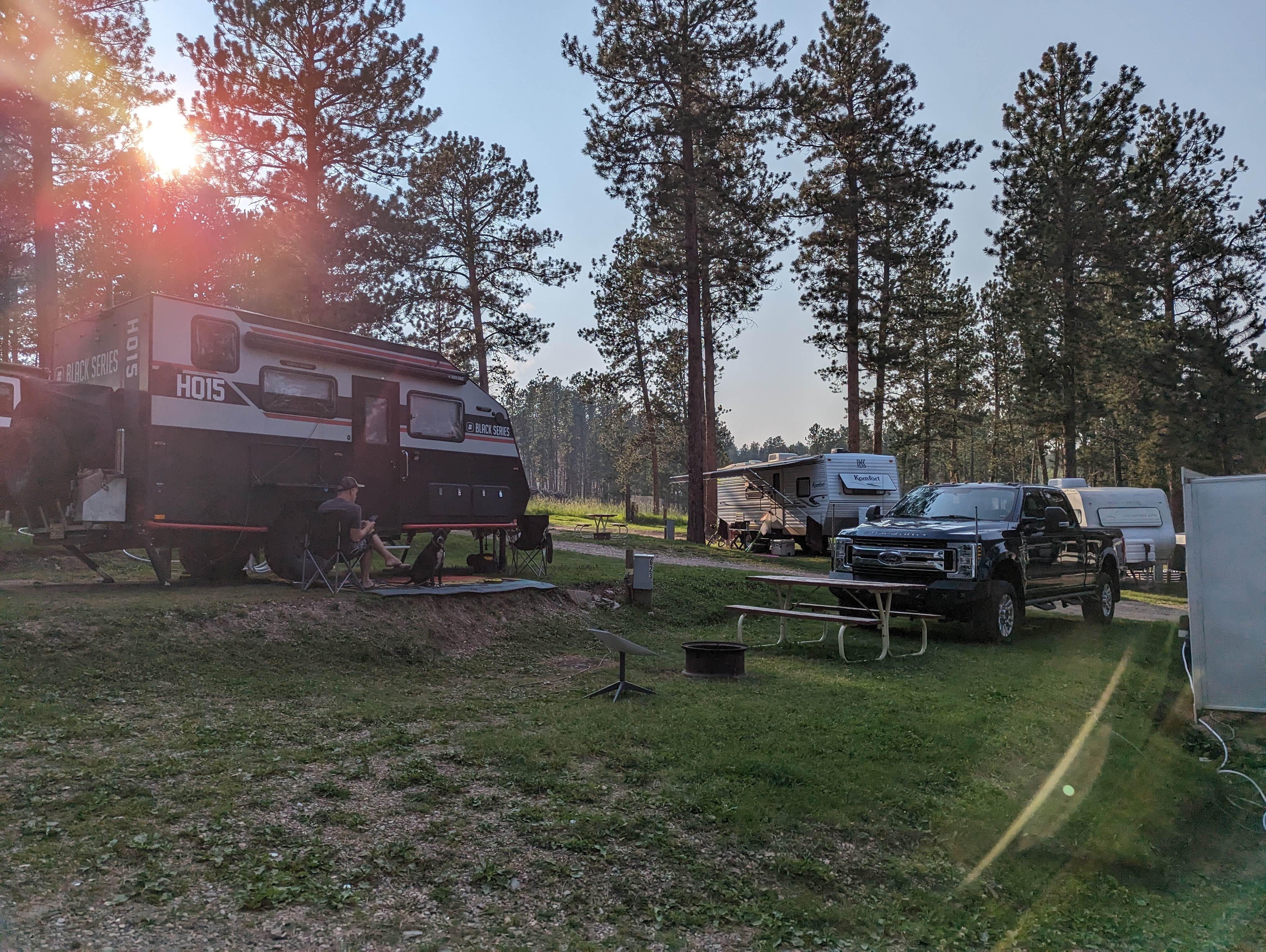 Camper-submitted photo at Custer Crazy Horse Campground & Cabin 13 Coffee Shop near Wind Cave National Park