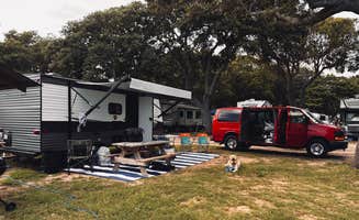 Oleńka S.'s photo of camping with pets at Pirateland Family Camping Resort near North Myrtle Beach, SC