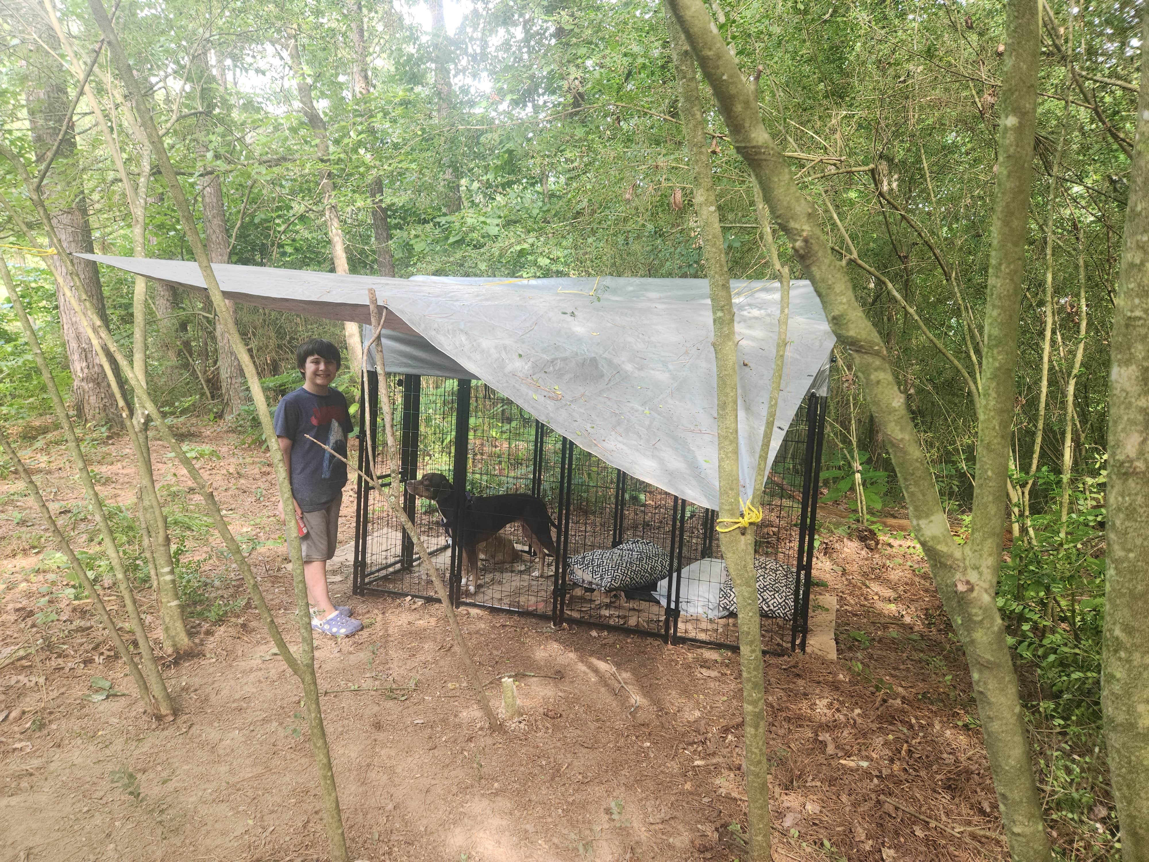 Valerie S.'s photo of camping with pets at Tomahawk Campground near Birmingham, AL