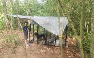 Valerie S.'s photo of camping with pets at Tomahawk Campground near Birmingham, AL