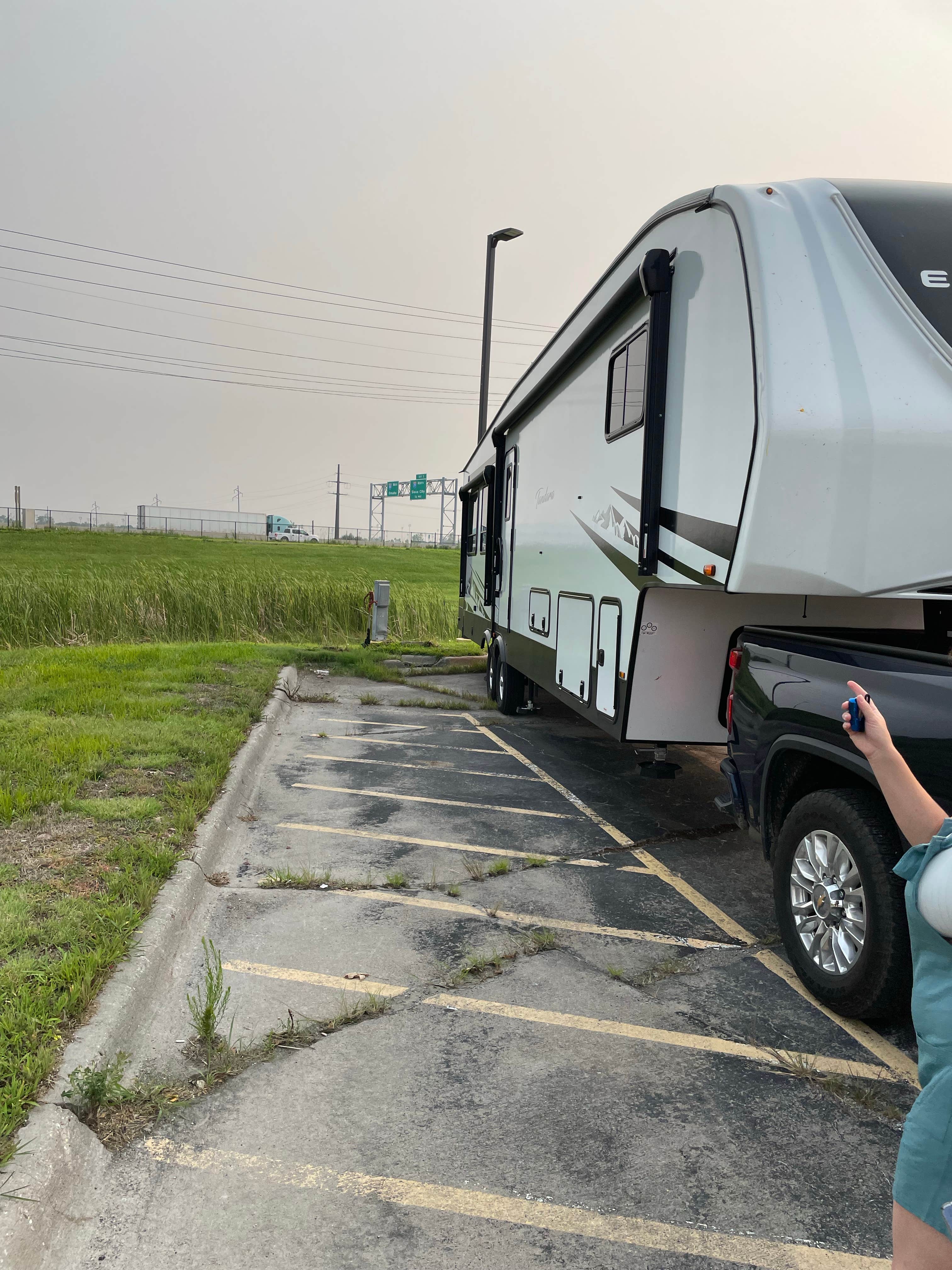Camper-submitted photo at Bluffs Run RV Park at Horseshoe Casino near Council Bluffs, IA