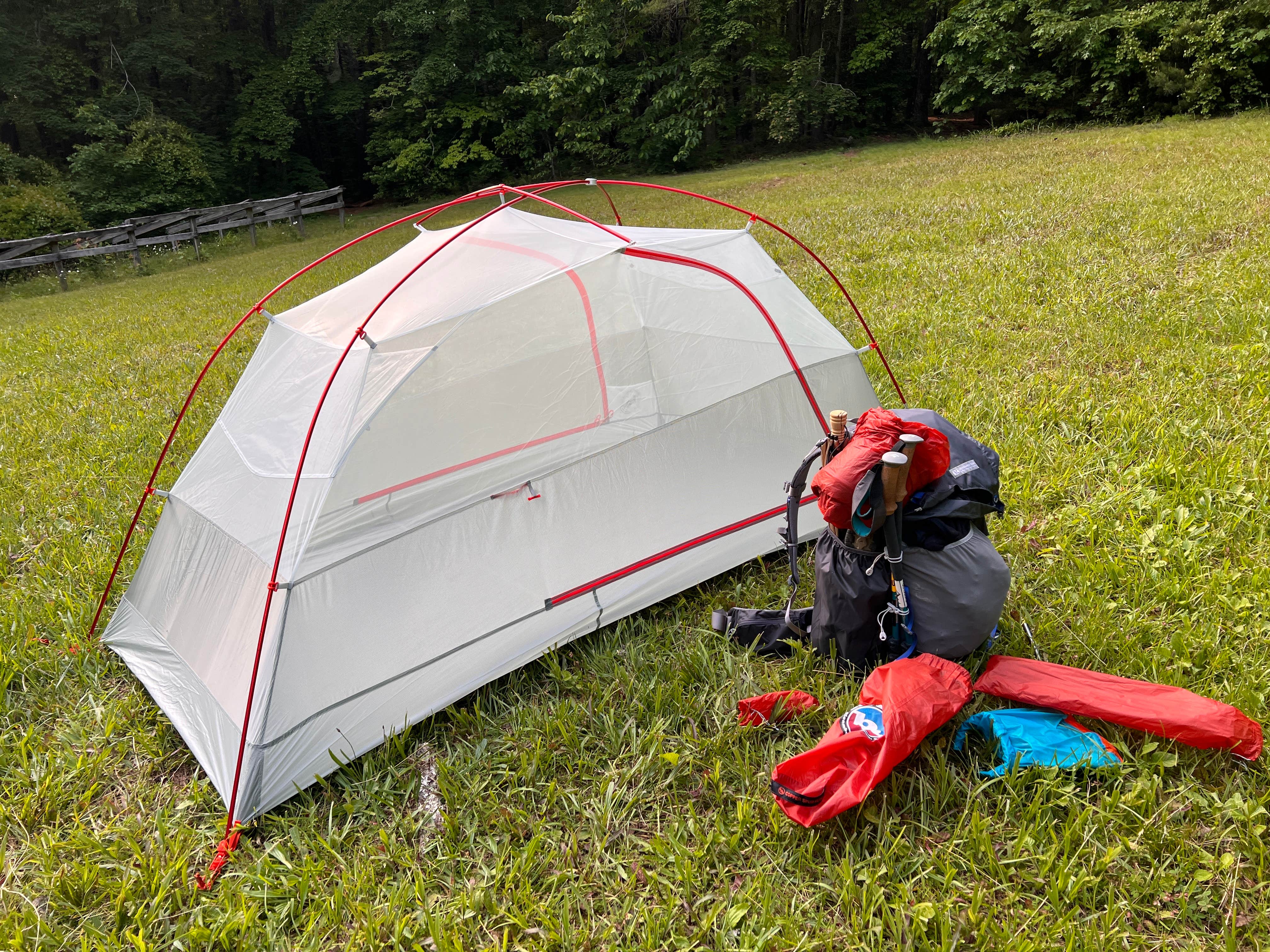 Camper-submitted photo at Little River Backcountry Campground — South Mountains State Park near Connelly Springs, NC