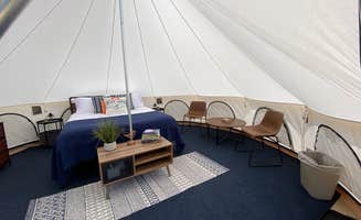 The Dyrt's photo of glamping accommodations at Rock Wren Hideaway near Malta, ID