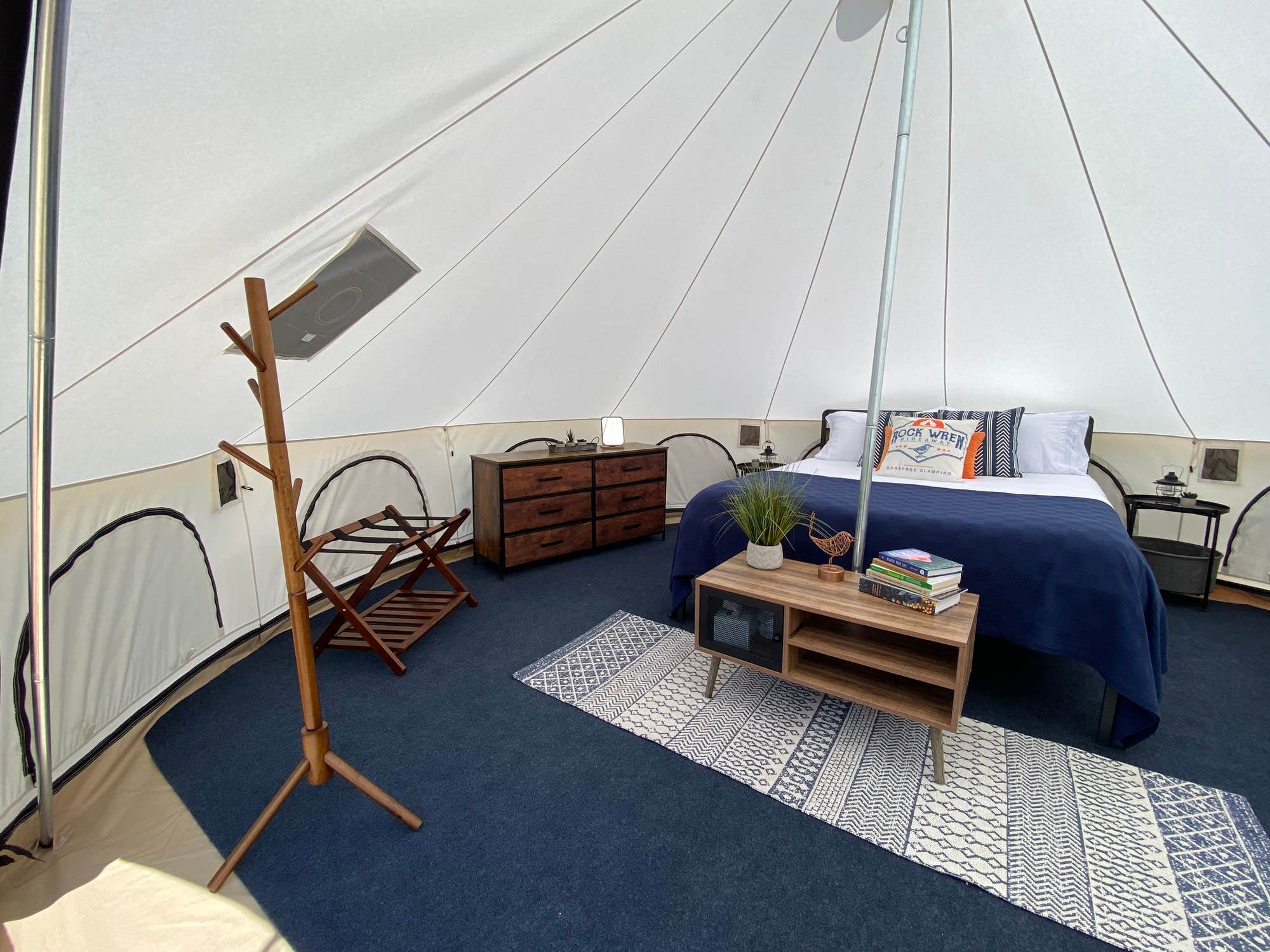 The Dyrt's photo of glamping accommodations at Rock Wren Hideaway near Rupert, ID