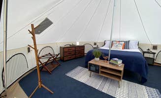 The Dyrt's photo of glamping accommodations at Rock Wren Hideaway near Rockland, ID