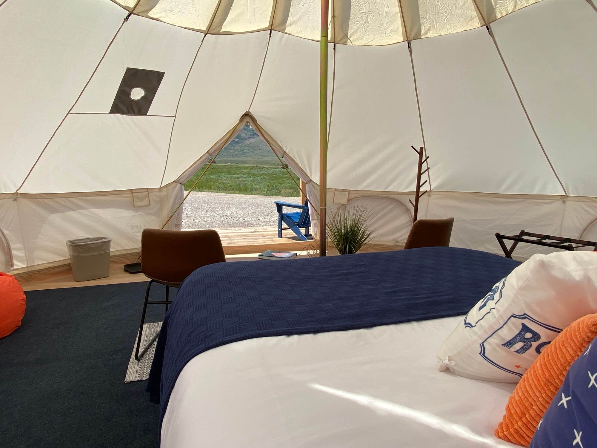 The Dyrt's photo of glamping accommodations at Rock Wren Hideaway near Rockland, ID