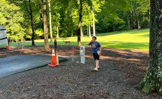 brandon's photo of camping with pets at Tanglewood Park near Welcome, NC
