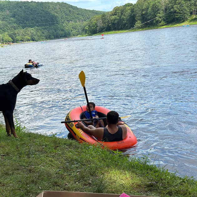 Slumberland at the River's Edge Camping | Barryville, NY