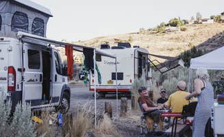 Mari H.'s photo of camping with pets at Oasis BLM Campground near Mikkalo, OR