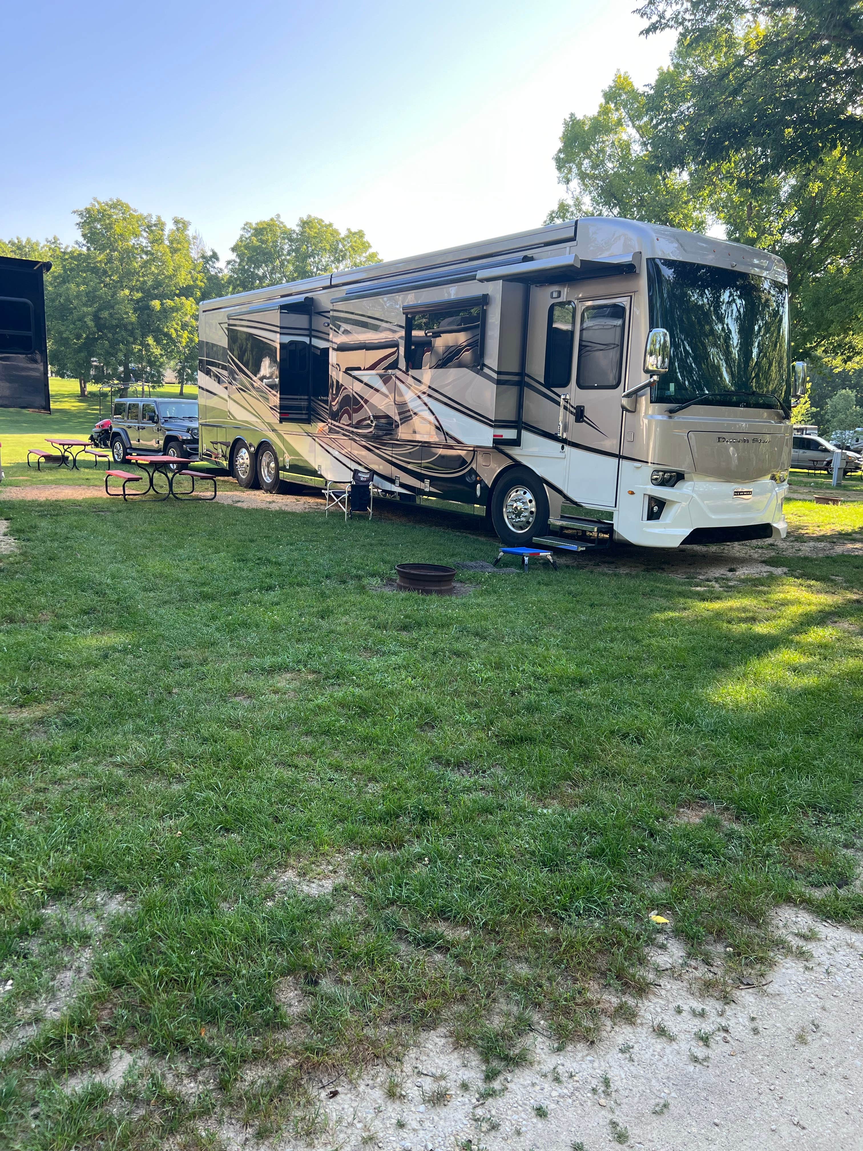 James R.'s photo of rv camping at Blackhawk Valley Campground near Durand, IL