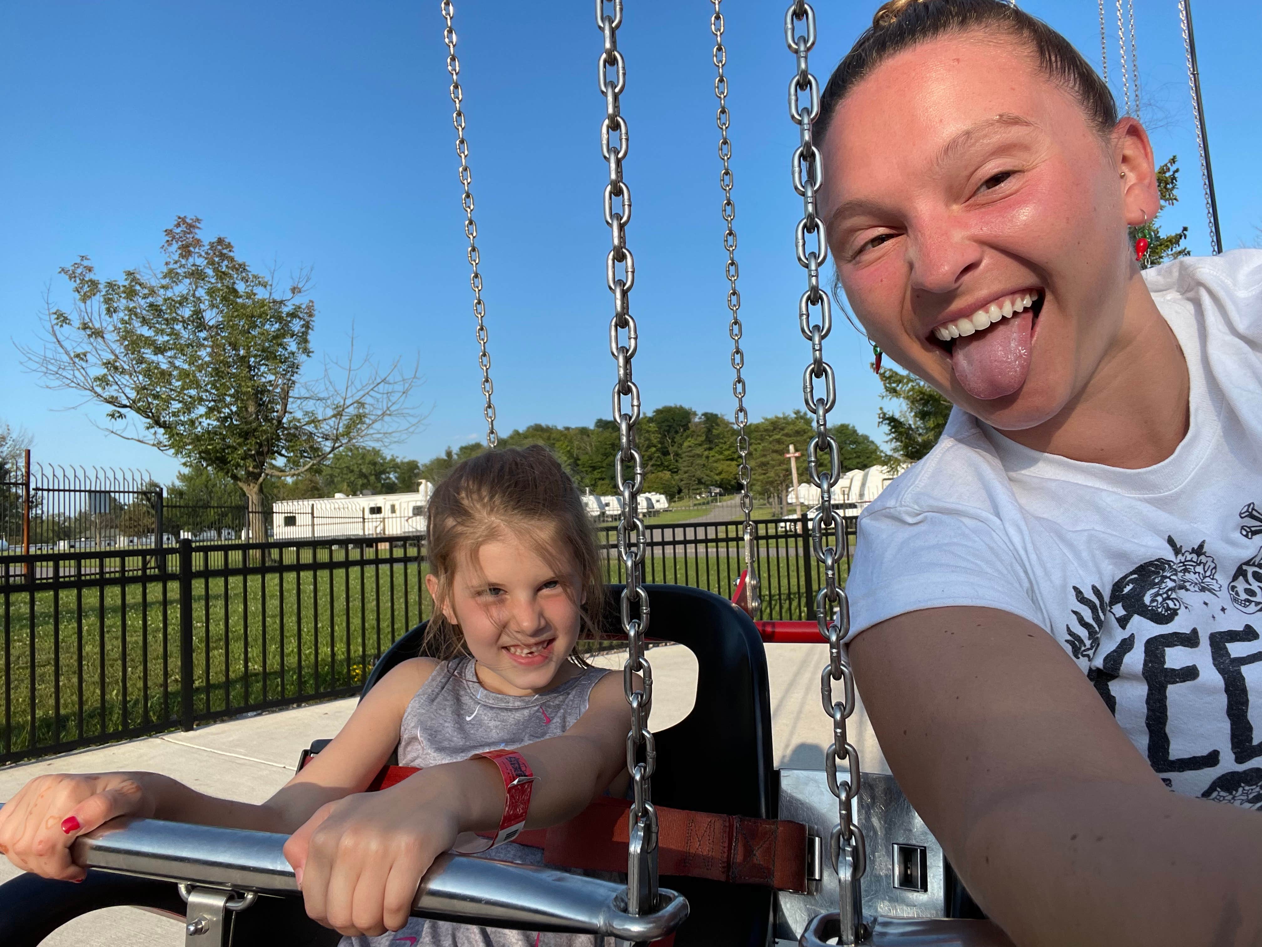 Camper-submitted photo at Six Flags Darien Lake Campground near Java Center, NY