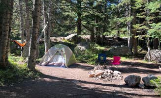 Jinho T.'s photo of tent camping at Fall River Reservoir Dispersed Camping Trail near Grant, CO