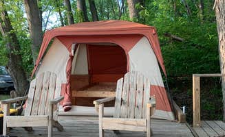 The Dyrt's photo at Tentrr Signature Site - Normanton Farms - Coleman Outfitted Site near Milford, NH