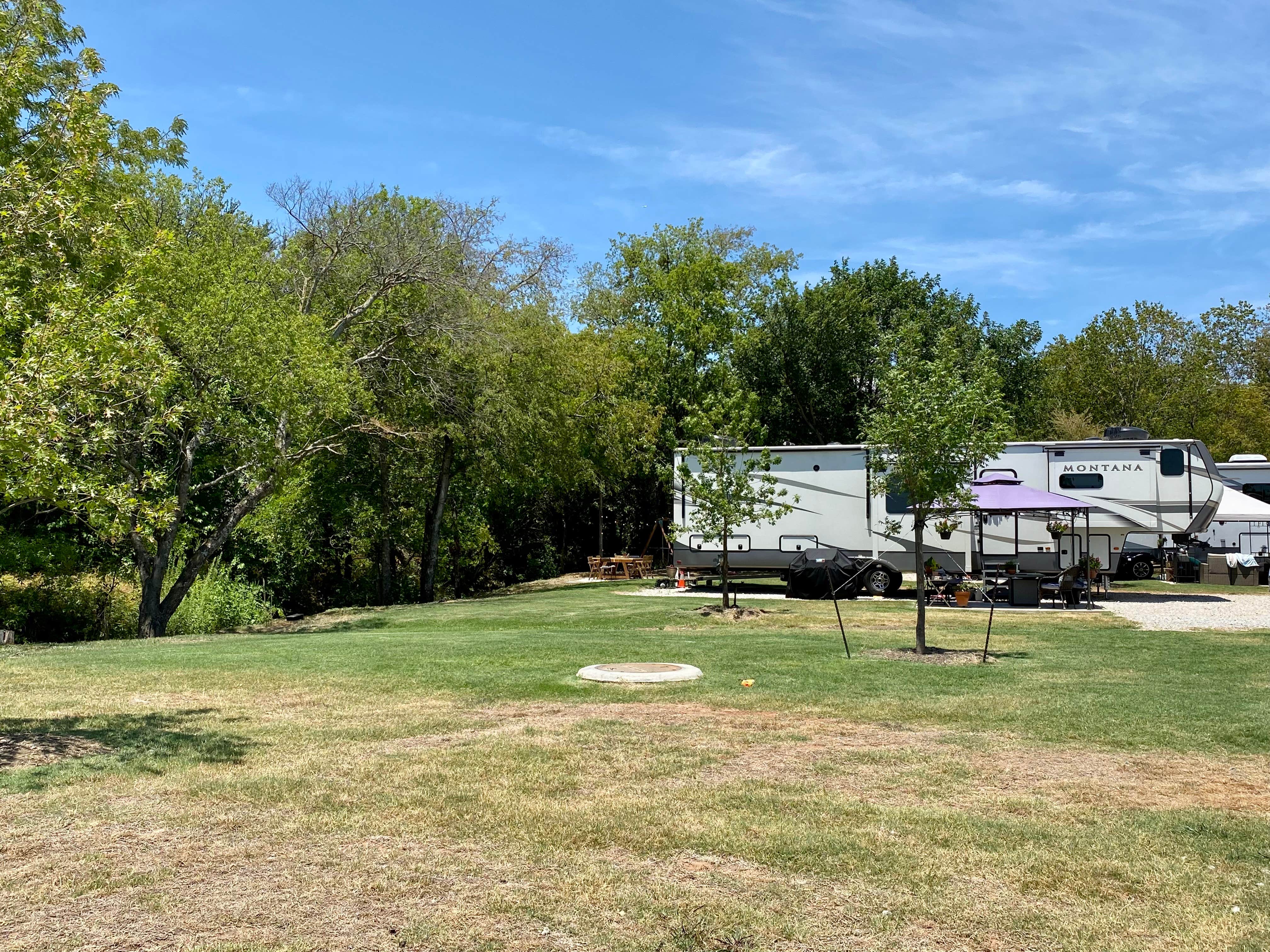 Elesha A.'s photo of rv camping at Shady Creek RV Park and Storage near Frisco, TX
