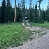 Review photo of Dispersed camping along Cliff Creek in Bridger-Teton National Forest by Amber M., July 18, 2023
