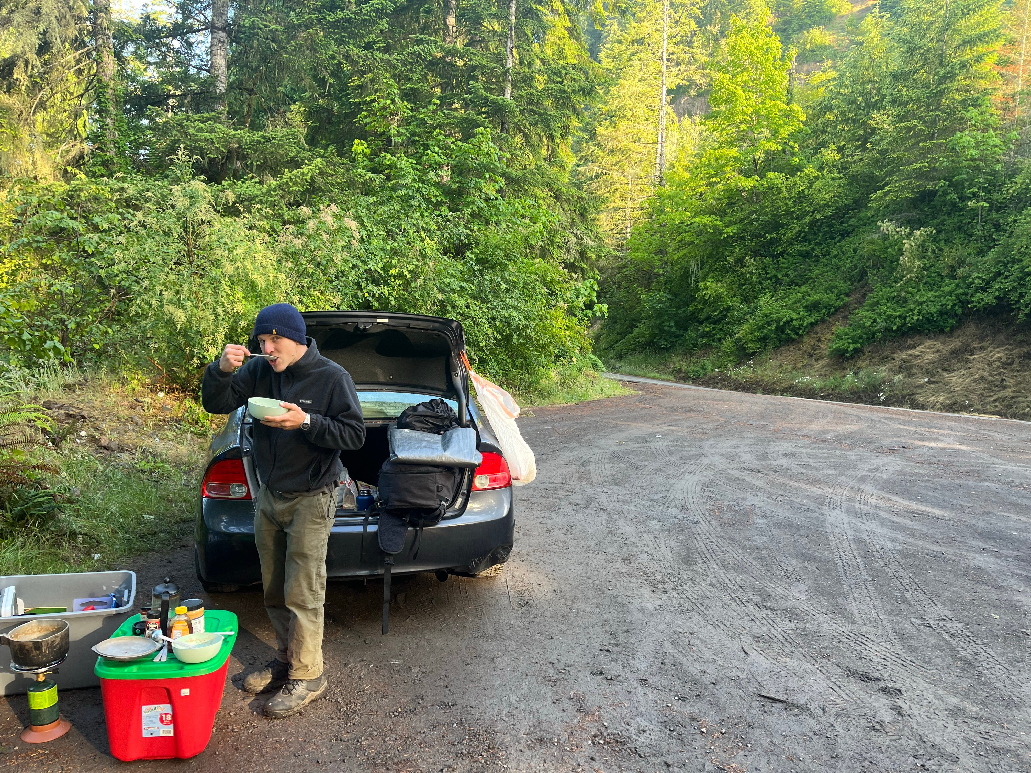 Camper submitted image from Beaver Falls Trailhead - Overnight - 4