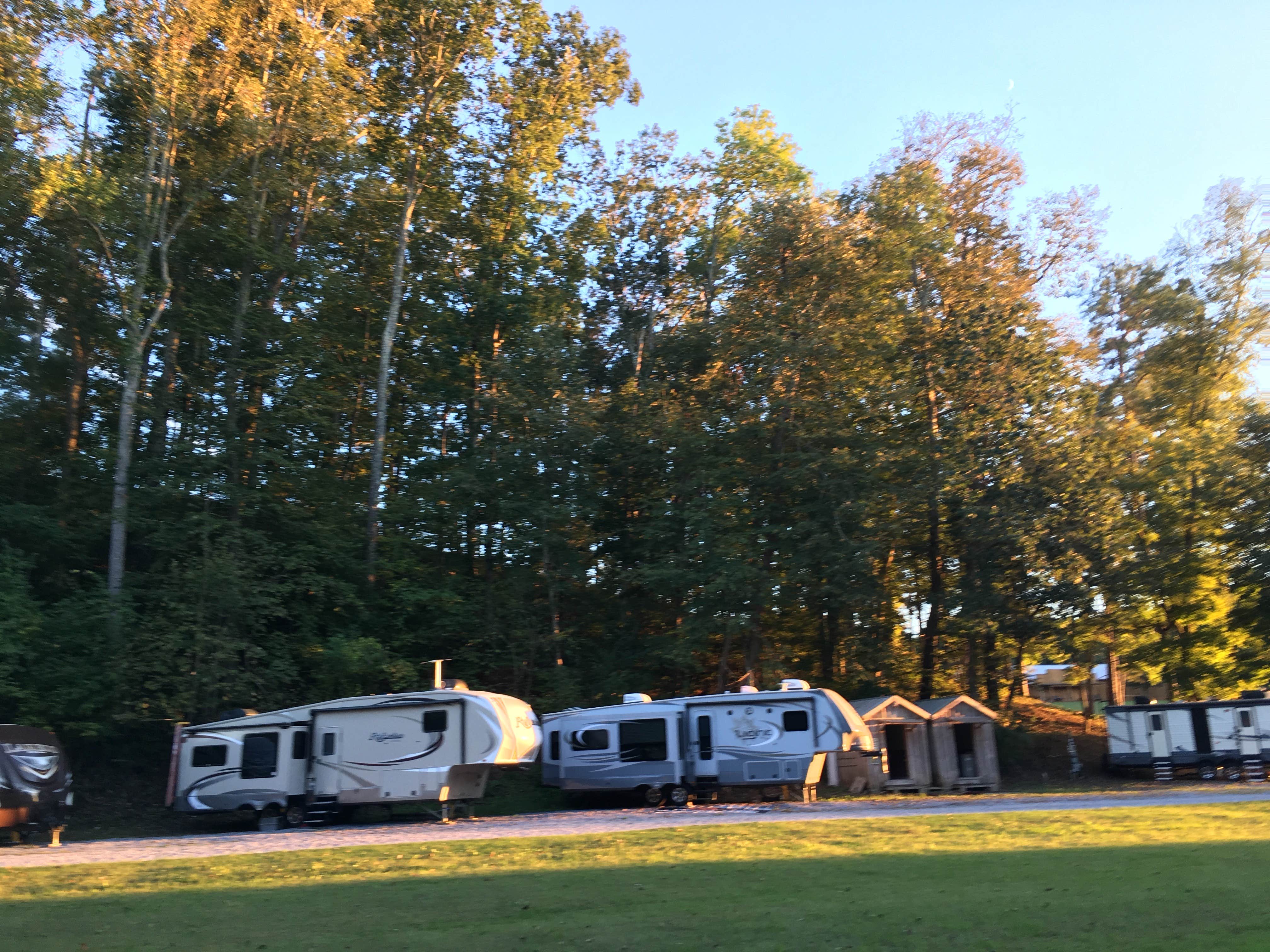 Asher K.'s photo of rv camping at The Beautiful Rock Campground, RV, and Music Park near Marietta, GA
