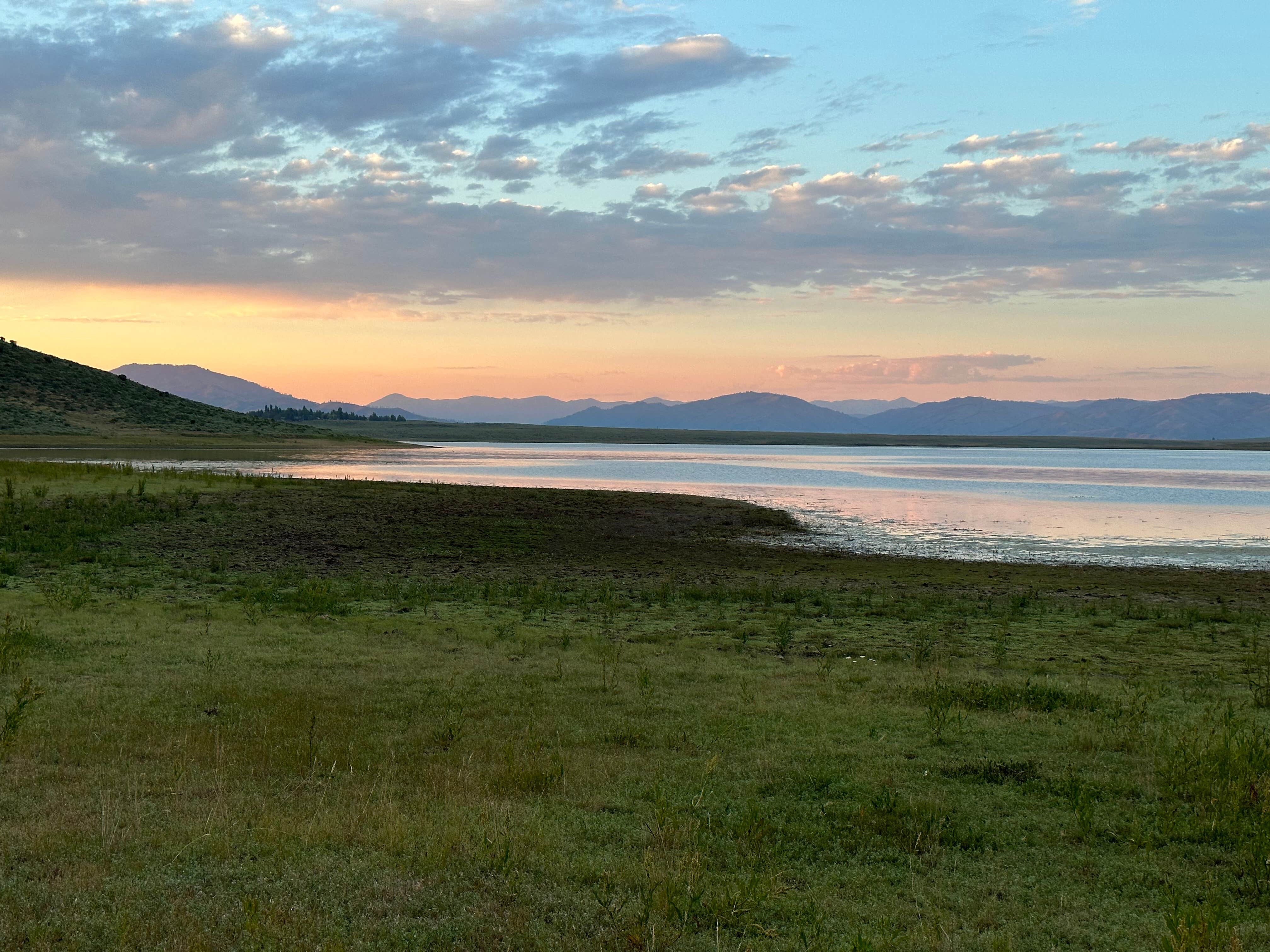 Andrew M.'s photo of a dispersed camping area at Little Camas Reservoir near Boise National Forest