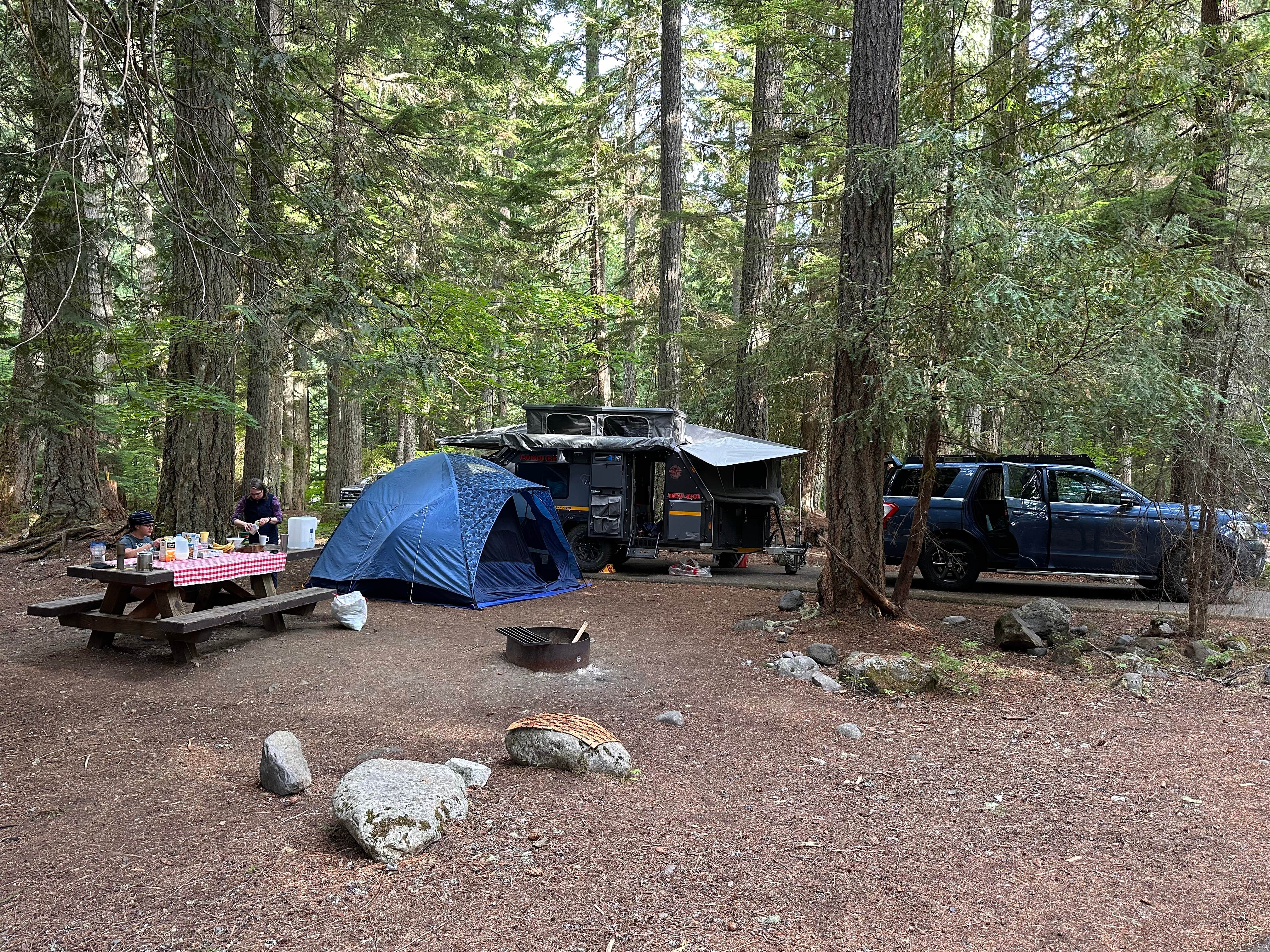 Andrew M.'s photo at Silver Springs Campground near Greenwater, WA