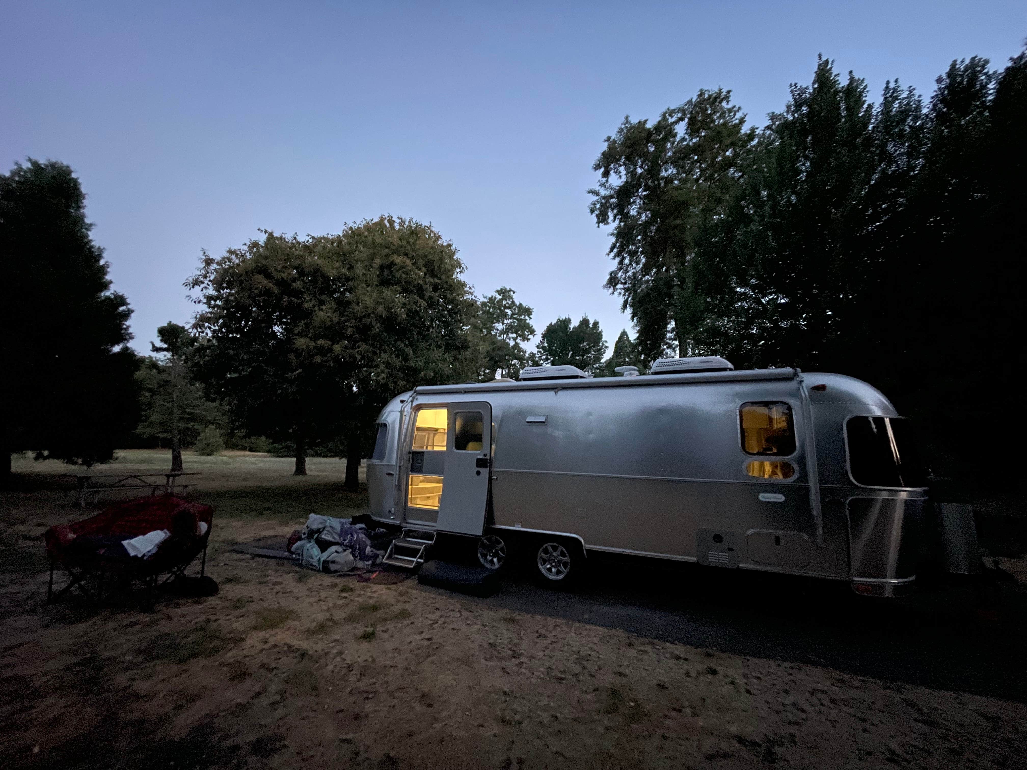 Emily S.'s photo of rv camping at Valley of the Rogue State Park Campground near Eagle Point, OR