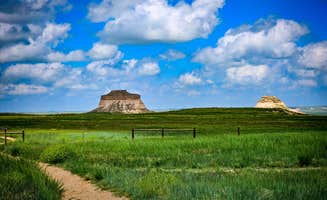 Chris W.'s photo of a dispersed camping area at Pawnee Butte View near Pine Bluffs, WY