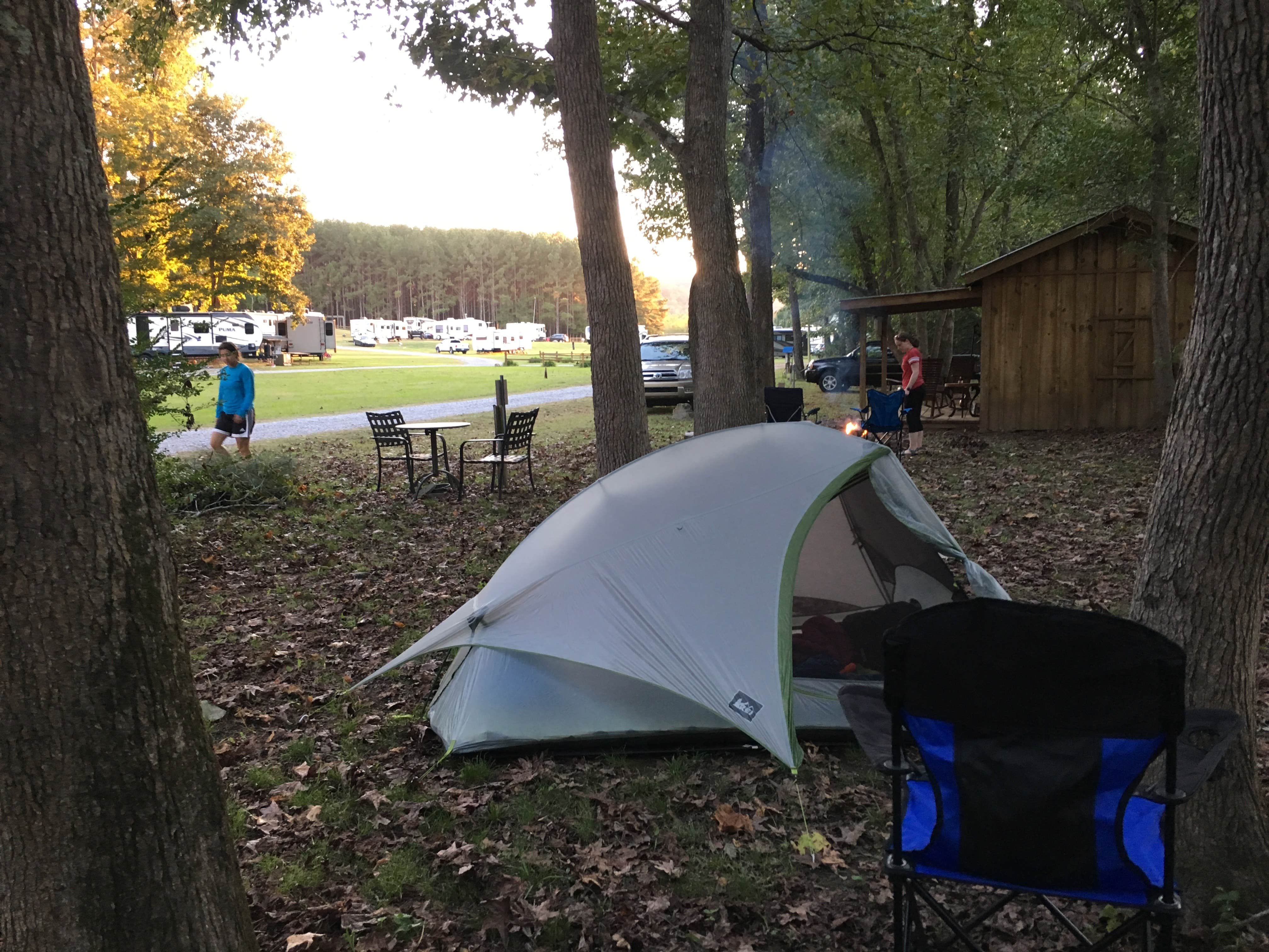 Camper submitted image from The Beautiful Rock Campground, RV, and Music Park - 1