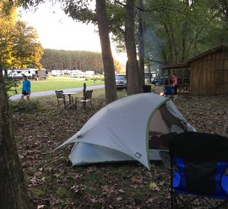 Camper-submitted photo from The Beautiful Rock Campground, RV, and Music Park