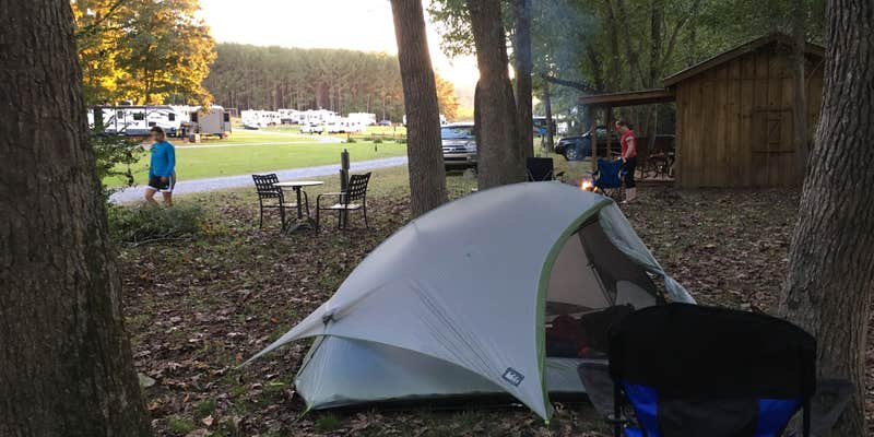 Camper submitted image from The Beautiful Rock Campground, RV, and Music Park