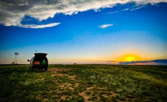 Chris W.'s photo of a dispersed camping area at Pawnee Butte View near Pine Bluffs, WY