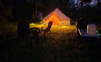 Matt F.'s photo of tent camping at Whitetail Meadows near Troy, NY