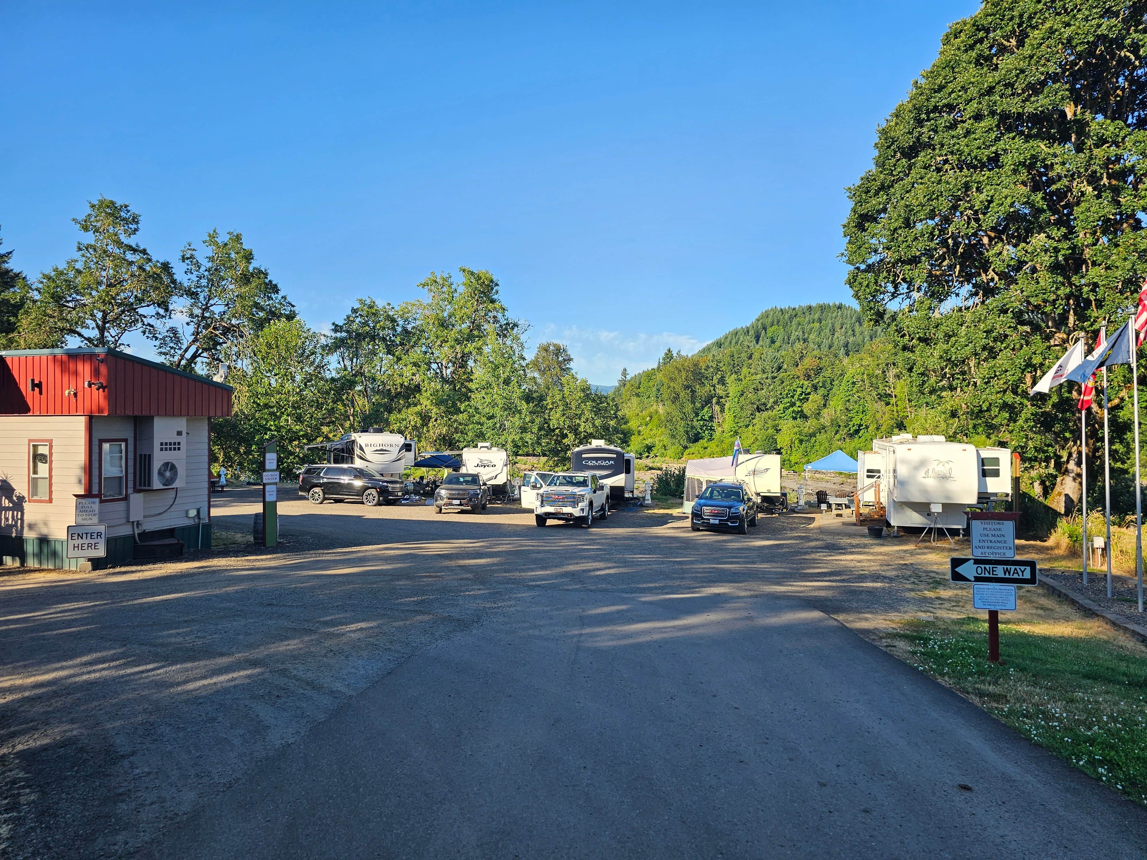 Camper-submitted photo at Elkton RV Park near Lorane, OR