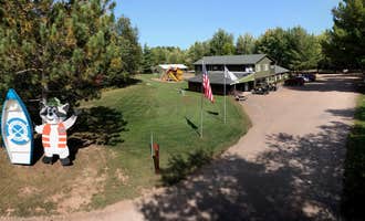 Camping near Pathfinder Village-St Croix: St Croix River Resort, Danbury, Minnesota