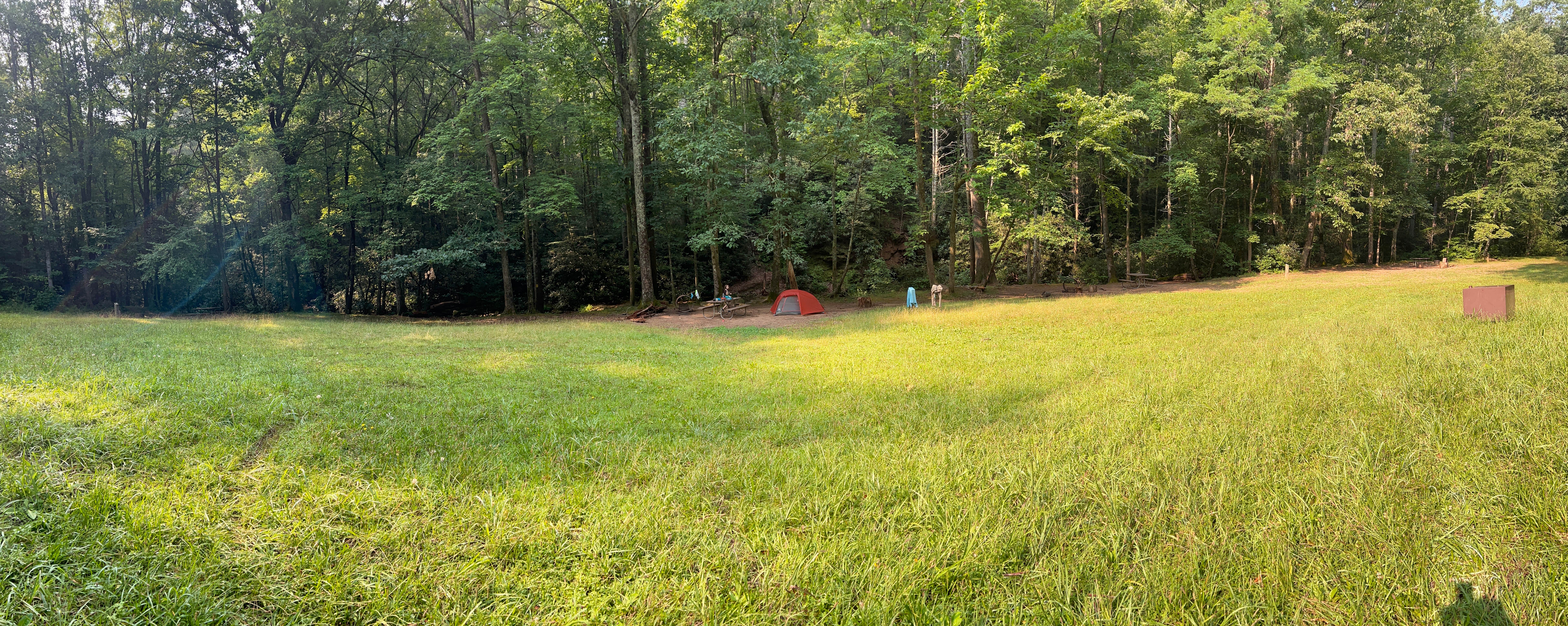 Camper-submitted photo at Little River Backcountry Campground — South Mountains State Park near Connelly Springs, NC