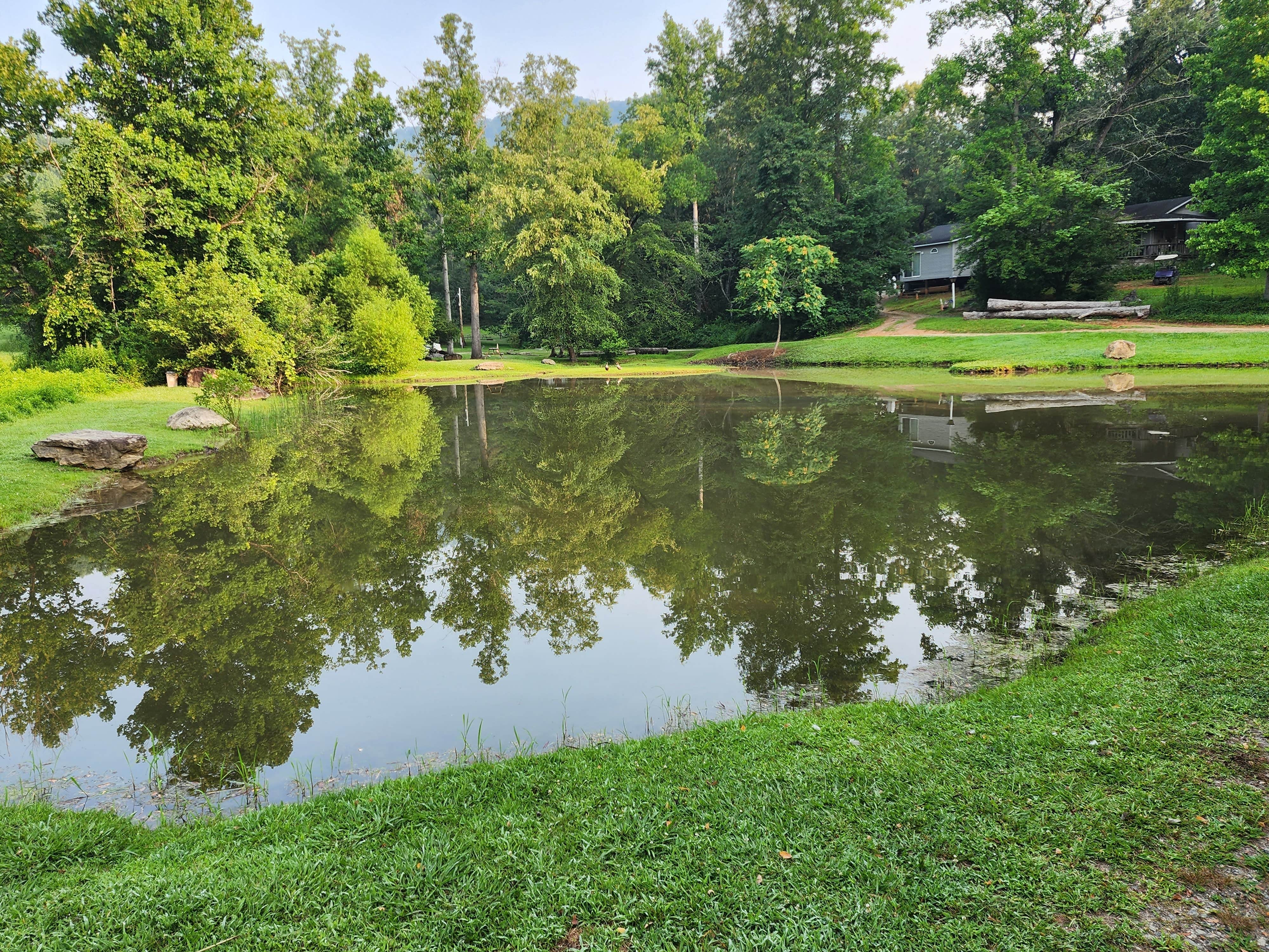 Camper-submitted photo at Hitching Post Campground near Zirconia, NC