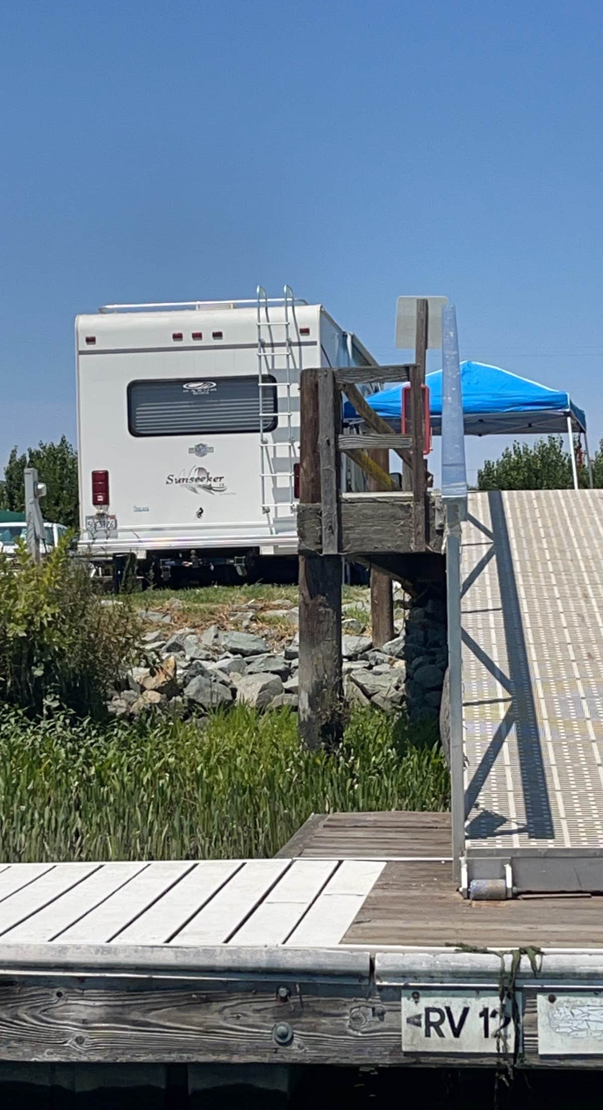 Camper-submitted photo at California Delta's Snug Harbor near Oakley, CA