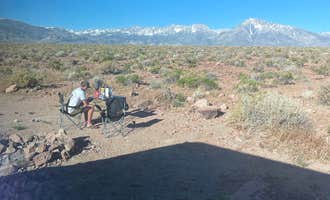 Camping near Silver Canyon Road: Volcanic Tableland BLM Dispersed Camping, Bishop, California