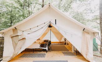 The Dyrt's photo of glamping accommodations at Timberline Glamping At Amicalola Falls near Carters Lake