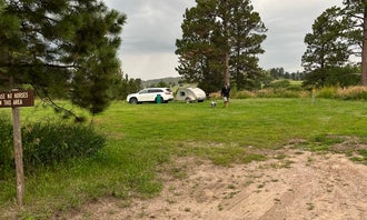 Camping near Soldier Creek Campground — Fort Robinson State Park: Soldier Creek Campground, Crawford, Nebraska