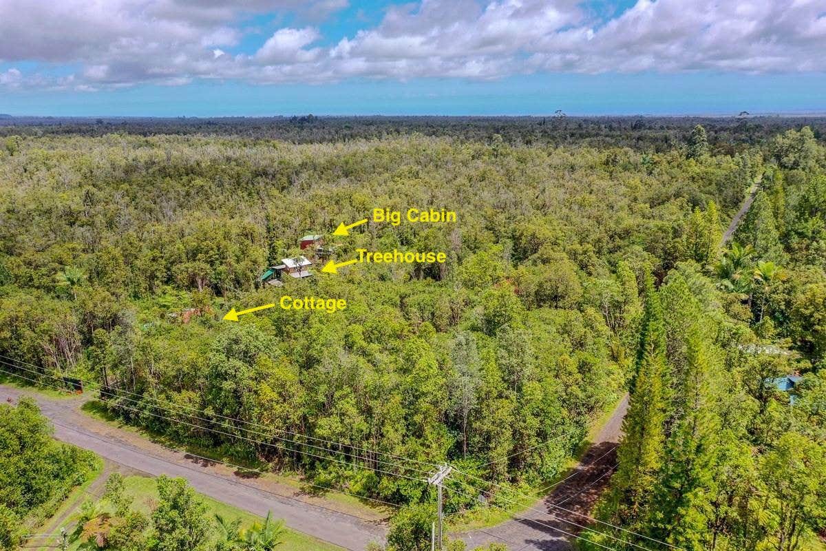 Camper-submitted photo at Lava Rock Glamping near Hawaiian Paradise Park, HI