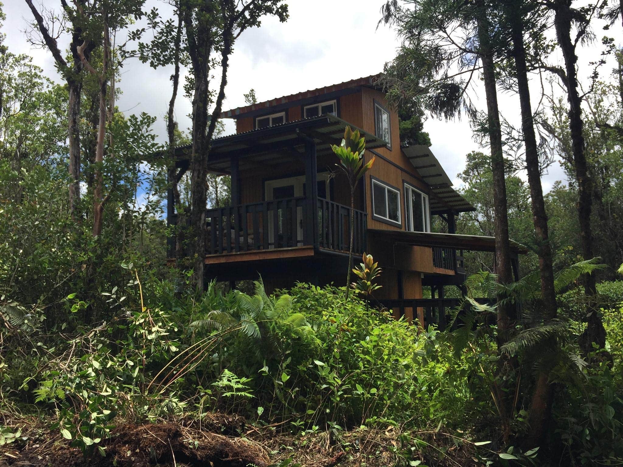 Sanna D.'s photo of a cabin at Lava Rock Glamping in Hawaii