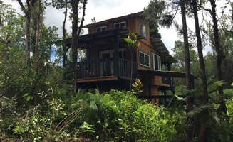Sanna D.'s photo of a cabin at Lava Rock Glamping near Hawaii Volcanoes National Park
