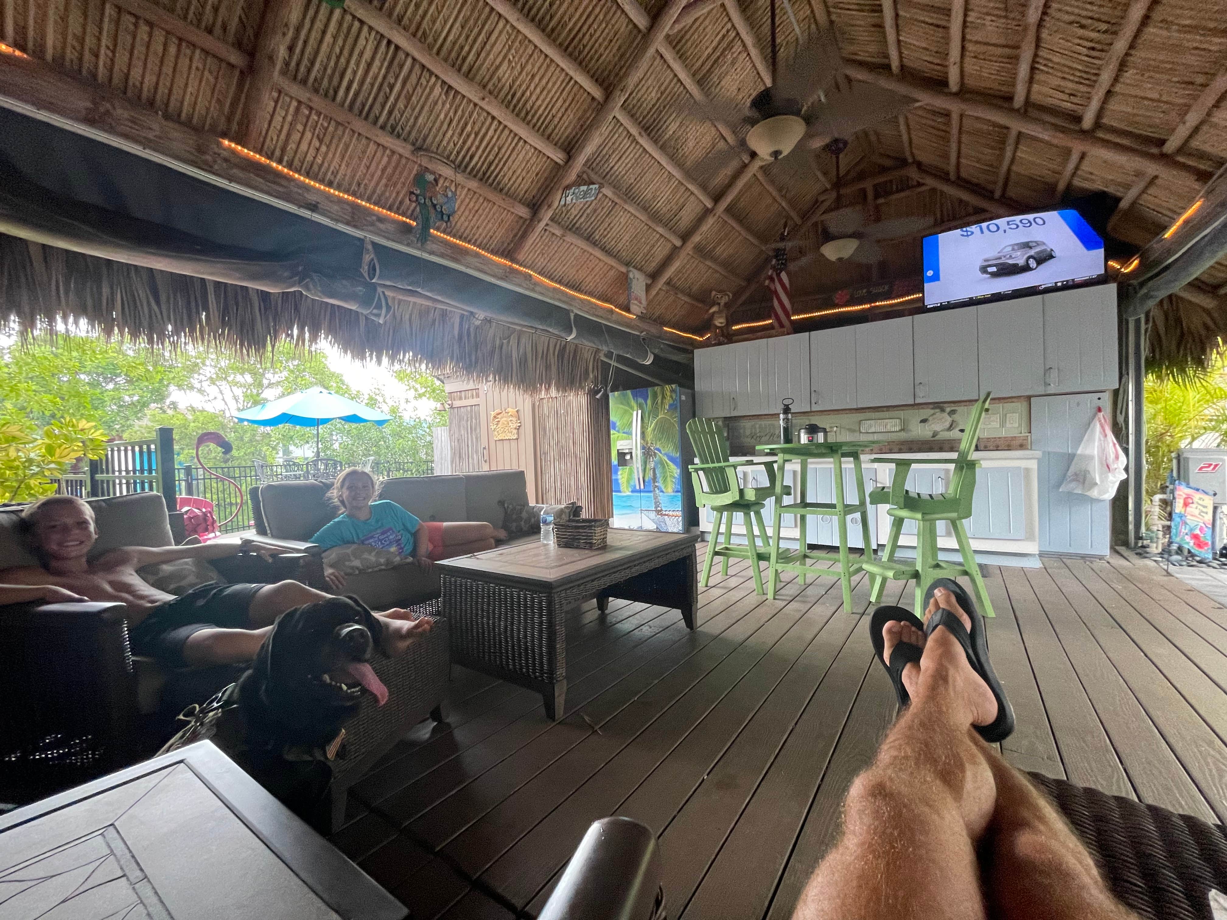 Scott B.'s photo of camping with pets at Bluewater Key RV Resort near Key West, FL