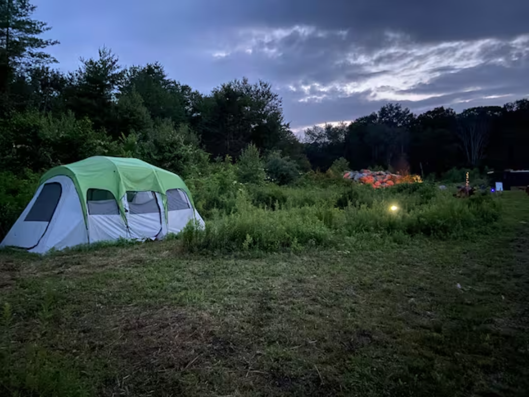 Garrett N.'s photo at Starlit Camping at Atlantic Coast Farms and Estates near Somers, CT
